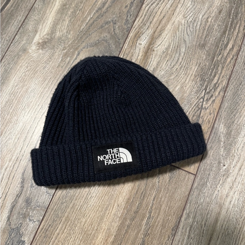 The North Face navy Knit Beanie